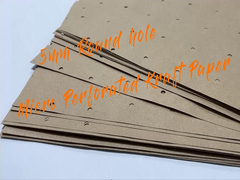 80grs Flat Micro Perforated Kraft Paper Dalam 60 