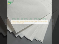 120gm High Strength Bleached Kraft Paper Untuk Tas Pengangkut Kekuatan CD Superior