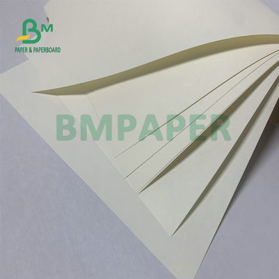 High Pulp Woodfree Uncoated Paper 50g 60g Permukaan Halus Warna Gading