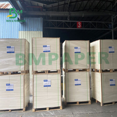 190gsm - 400gsm White Board Paper Resistensi Lipat Satu Sisi Dilapisi