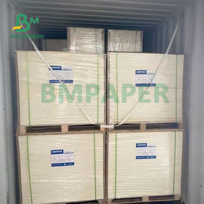 Papan Kertas Cangkir Bleached Aman Dicetak Untuk Cangkir Minuman Panas Dan Es 170gsm + 18gsm