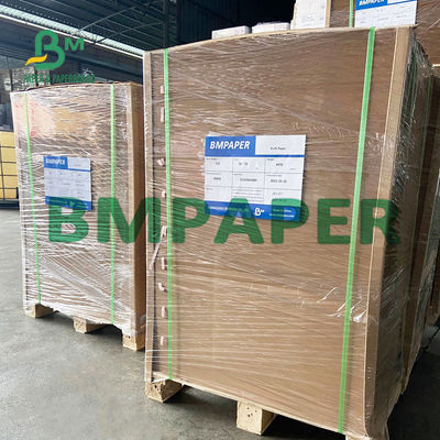 1600MM PE Coated Heat Seal Kraft Paper Untuk Pallet Liner tahan Minyak
