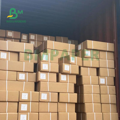 20LB Sisi Ganda Kertas Salinan Teknik Biru Tidak Dilapisi 620mm X 100m