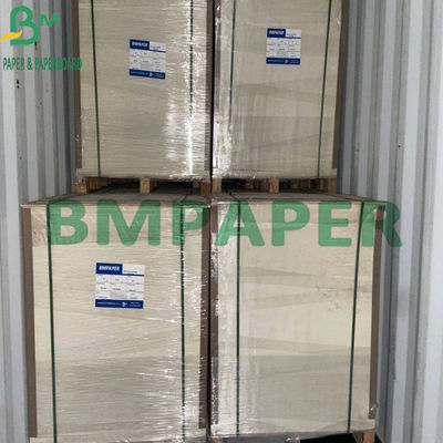 100g 120g Kertas Kraft Putih Dikelantang 31 '' × 43 '' Kertas Kerajinan Perawan Dalam Lembaran