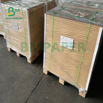 125g 127g Kertas Kraft Coklat Alami Kekuatan Tinggi 210mm X 297mm