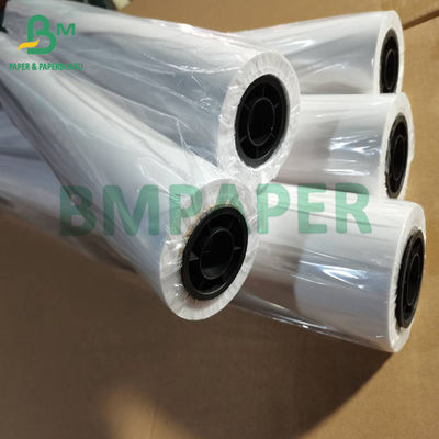 Gulungan Kertas Plotter Pelacakan Tembus Ukuran Besar Untuk Gambar 880 X 50m