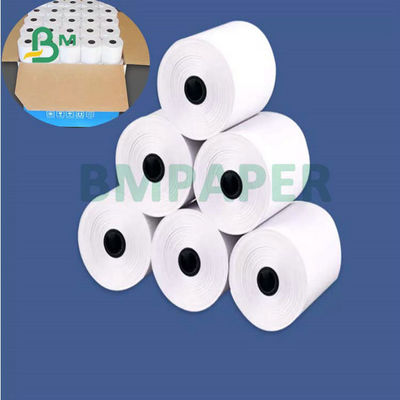 55gr 80x80mm 57x40mm Gulungan Kertas Termal Mesin Kasir Untuk POS Bank