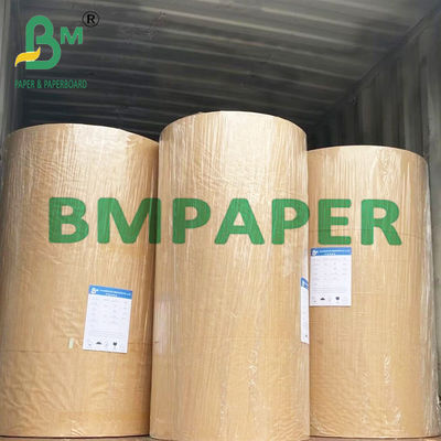 Kertas Glassine Dilapisi Silikon Liner Rilis Putih Untuk Stiker Berperekat