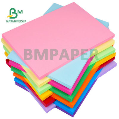 Berwarna-warni Tidak dilapisi 150g 180g Bristol Craft Paper Board Untuk Sampul Buku