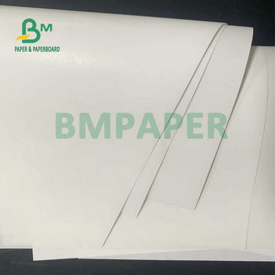 60gm 90gm Kekuatan Lembab Tinggi C1S Label Kertas Putih Bayangan Dalam Gulung
