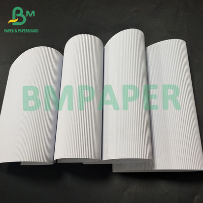 Tinggi Stabil Single Facer Pit F corrugated Board Dua Lapisan Untuk Pengemasan