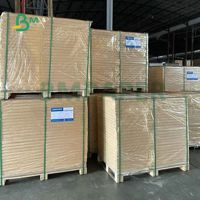 8.5 X 17inch 93% Keputihan Tinggi Eco Friendly Offset Printing Double Side Coated Glossy Art Paper Untuk Brosur