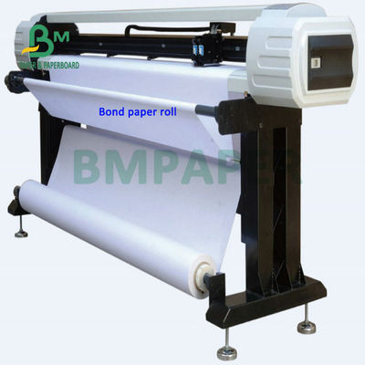 20# 24# 28# Widescale Format Inkjet Bond Paper 20lb 24lb Uncoated CAD Plotter Paper