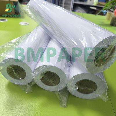 24 X 150 CAD Paper Rolls, 20 Lb Bond Paper 2&quot; Core CAD Ink Jet Printing