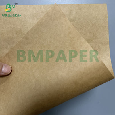 Permukaan halus 70gm 90gm Brown Heavy Duty Strong Paper 500mm x 100m