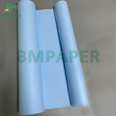 80g Double Sides Blue Plotter Paper CAD Printer Rolls 20&quot; 24&quot; lebar 50 yard panjang 100 yards