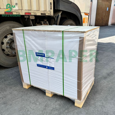 65gm 70gm Waterproof White Beer Label Paper 70 x 100cm Satu sisi Glossy