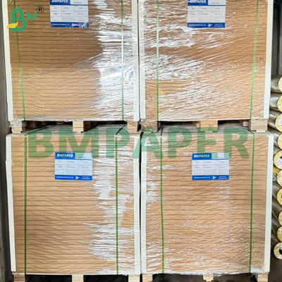 60 GSM Ukuran Disesuaikan Lembar Kertas Lapisan Sisi Silikon Dua Sisi