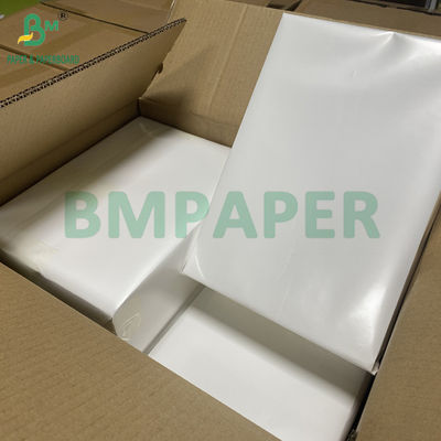 A4 Ukuran Desktop Printing Inkjet Coated Paper Untuk Nomor Balapan 1056 1070 1073 1082 Tipe 210x297mm