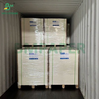 1 Sisi PE Lapisan Kertas Kraft Putih Kertas 40g + 10g Ukuran 36 X 25 Inci