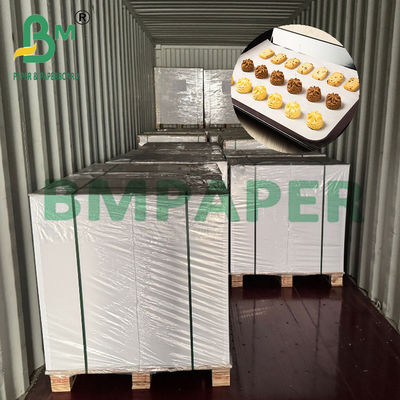 Kertas tahan minyak silikon putih tahan 40 gram untuk penggorengan udara 40 x 60 cm