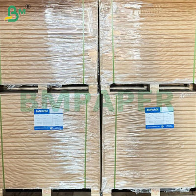 2.5mm Dua Lapisan B Flute Brown Lembar kertas bergelombang untuk karton
