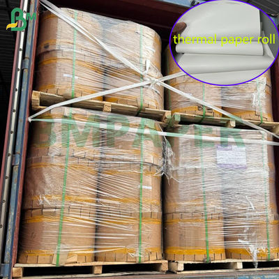 55gsm 60gsm Termal Jumbo Roll yang dapat dicetak Lebar 800mm 900mm