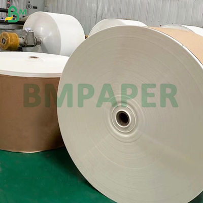 Gulungan Kertas Cangkir Dilapisi PE 190gsm + 15g Untuk Kotak Sup 865mm 940mm Tahan Air
