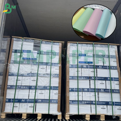 60gm 65gm Karbonless Copy Paper 8.5 X 11inch CFB CF Canary Warna CCP Paper