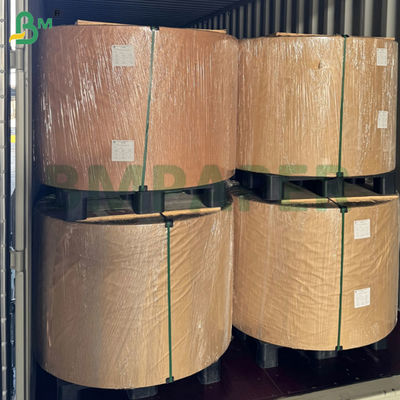 Kertas Kraft Semen Cokelat Tahan Lama 75gsm 80gsm Untuk Kantong Kemasan 70cm 80cm