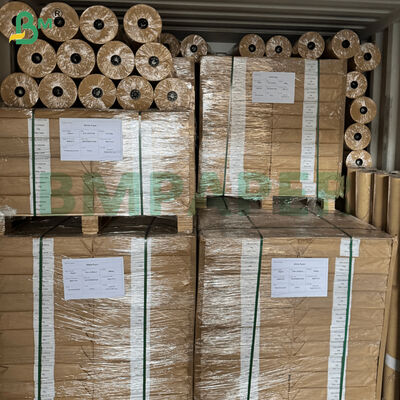 Gulungan Kertas Kraft Coklat Kelas Amplop Kekuatan Tinggi 80/100gsm