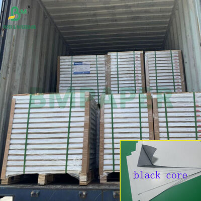 Kartu TCG Cardstock Inti Hitam Lapisan Lebar 740 x 940mm 310gsm 330gsm Untuk Kartu Poker