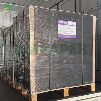 280g 300g Karton Hitam Mengkilap Kayu Perawan Untuk DIY Buatan Tangan