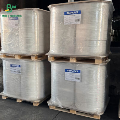 Kertas bungkus jerami kelas makanan 24GSM 28GSM untuk kemasan jerami minuman