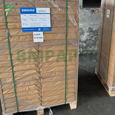 280g 290g 300g tahan goresan Black Core C2S Glossy Paper Untuk Poker Making