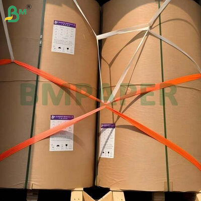 55gsm Lebar Gulungan Kustom Kertas Termal Gulungan Jumbo untuk Label