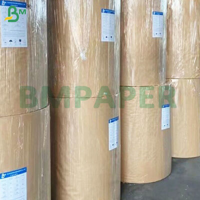 Gulungan Kertas Kraft Coklat Kekuatan Tinggi 100gsm untuk Membuat Tas