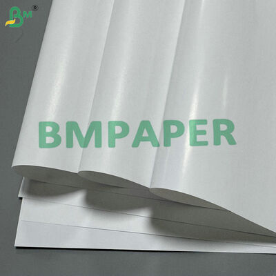 Bahan Amplop Luar Kantong Teh Kertas Sachet Glossy C1S 80gsm Segel Crimp Kuat