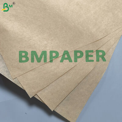 Gulungan Kertas Sisipan Kaca Kraft Alami 35 - 40gsm Kertas Pemisah Anti-jamur untuk Kaca Berlapis PV Otomotif
