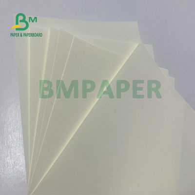 High Pulp Woodfree Uncoated Paper 50g 60g Permukaan Halus Warna Gading