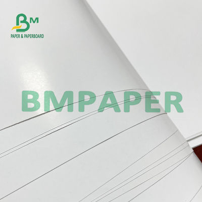200G 250G Lembar Kertas Seni Couche Putih Mengkilap Untuk Sampul Buklet