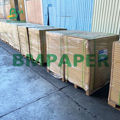 200G 250G Lembar Kertas Seni Couche Putih Mengkilap Untuk Sampul Buklet