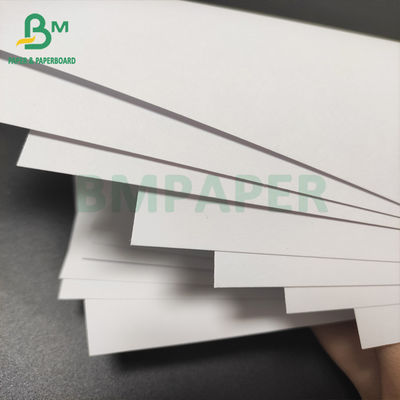 Matt White Woodfree Uncoated Paper Board Untuk Brosur Kartu Poster