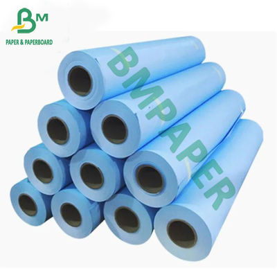 80gsm Cad Plotter Paper Inkjet Print Blue Roll 310mm 620mm x Panjang 150m