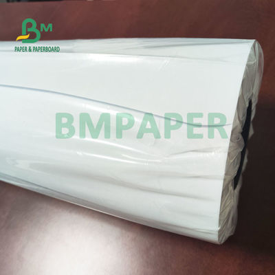 20lb CAD Plotter Paper Roll Untuk Printer Inkjet 36'' x 150 ft Clear Image