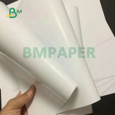 100 # 120 # Kertas Silk Gloss, Kertas Teks Dilapisi Dua Sisi Putih Mengkilap Untuk Pencetakan Offset