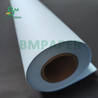Digital Printing Kertas Gambar Cetak Biru 80gsm Format Lebar 30'' x 100 yard