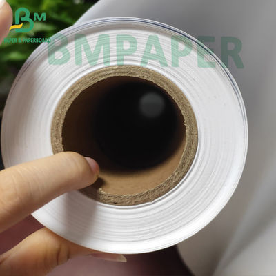 36&quot; X 500' White Bond Plotter Paper Roll 3&quot; Core Uncoated Halus