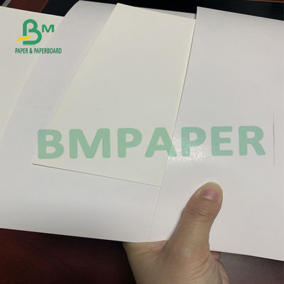 Papan Kertas SBS Kekakuan Tinggi, Kertas Papan Kotak Lipat Tanah Liat Putih Dilapisi Satu Sisi