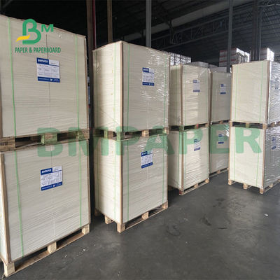 Papan Kertas SBS Kekakuan Tinggi, Kertas Papan Kotak Lipat Tanah Liat Putih Dilapisi Satu Sisi